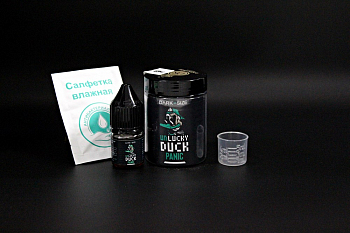 Ароматизатор DARK X SIZE Unlucky Duck SHORT+ "Panic" (на 30мл)  + флакон 30мл
